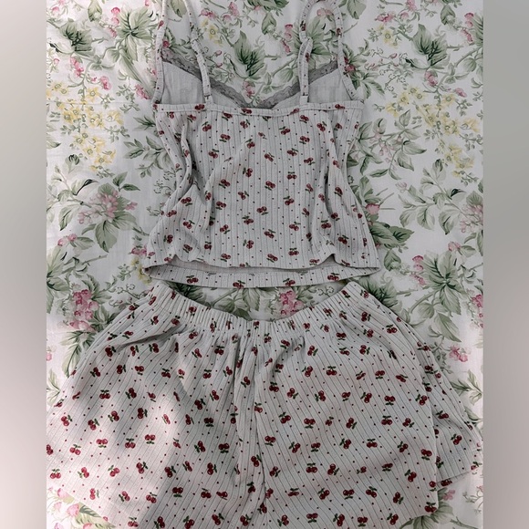 Sleepwear cherry Pajama Set - XS - Picture 2 of 3